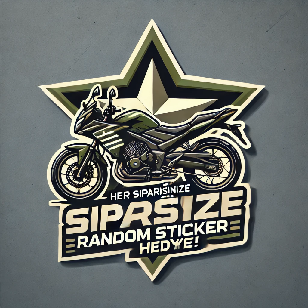 Her Siparişe Hediye Sticker!